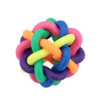 Bolinha Pet Borracha TPR Trançada com Sininho Lovely Vibe Bolinha Pet Borracha TPR Trançada com Sininho Lovely Vibe