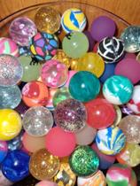 Bolinha Pula Pula Infantil 27mm - 10 unidades cores sortidas Bolinha Pula Pula Infantil 27mm - 10 unidades cores sortidas