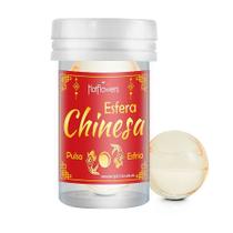 Bolinha pulsa e esfria esfera chinesa - 2 unidades