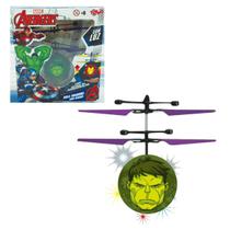 Bolinha Voadora Hulk Com Sensor de Mão Vingadores Marvel
