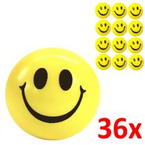 Bolinhas Amarela Smile Massagem Apertar Anti Stress Kit 36