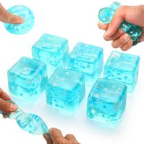 Bolinhas Antiestresse Zasnynua 6 Unidades Brinquedo Fidget Cubo de Gelo