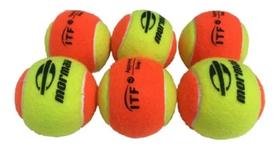 Bolinhas Beach Tennis Profissional Mormaii - Kit 6 Bolinhas