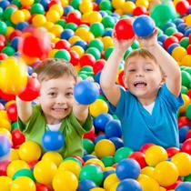 Bolinhas Coloridas Infantil Não Amassam P/ Piscina 100 Uni