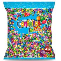Bolinhas De Açucar Confeito Festa Sabores Sortidos 500g - Kuky Bolinhas De Açucar Confeito Festa Sabores Sortidos 500g - Kuky