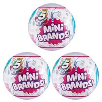 Bolinhas de Cápsula Mini Marcas Colecionáveis ZURU 3-Pack Bolinhas de Cápsula Mini Marcas Colecionáveis ZURU 3-Pack