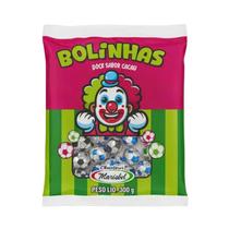 Bolinhas De Futebol Copa Brasil Sabor Chocolate - Marisbel 300g