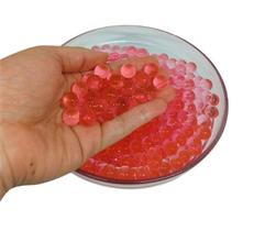 Bolinhas de gel orbeez Vermelhas Cresce na água Orbis decoração Vaso Plantas Kit 10.000 - Dalua Shop