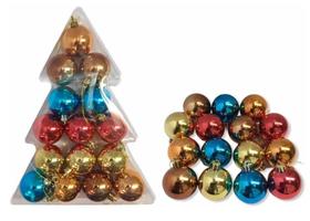 Bolinhas De Natal 15 Unidades Enfeites Natalinos Colorido Bolinhas De Natal 15 Unidades Enfeites Natalinos Colorido