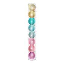 Bolinhas de Natal Coloridas Pastel Arco Iris Rainbow Brilhante Glitter 6 cm Enfeites Decoração Natalinas pra Arvore Bolinhas de Natal Coloridas Pastel Arco Iris Rainbow Brilhante Glitter 6 cm Enfeites Decoração Natalinas pra Arvore