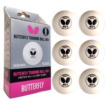Bolinhas de Ping Pong Butterfly 40+ Treinamento Kit c/6unid Bolinhas de Ping Pong Butterfly 40+ Treinamento Kit c/6unid