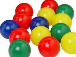 Bolinhas de Piscina Coloridas com 25 unidades