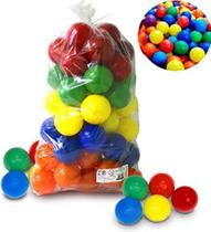 Bolinhas de plastico para piscina coloridas com 100 unidades