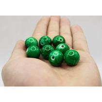 Bolinhas de Resina 16mm - 100 Contas, Colares, Pulseiras, Artesanatos