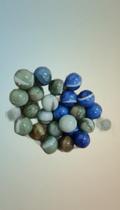 Bolinhas de Vidro Coloridas - Pacote com 25 Unidades Bolinhas de Vidro Coloridas - Pacote com 25 Unidades