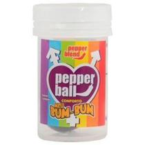 Bolinhas Explosivas Gel Lubrificante Íntimo Pepper ball meu bumbum conforto 2 unidades
