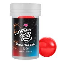 Bolinhas Explosivas Pepper Ball Esquenta Gela 2un Lubrificante - Pepper Blend