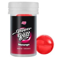 Bolinhas Explosivas Pepper Ball Morango 2 Unidades Beijável - Pepper Blend