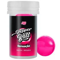 Bolinhas Explosivas Pepper Ball Sensação 2 Unidades Beijável
