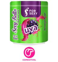 Bolinhas Explosivas Sabores For Sexy Oral Massagem Tri-Ball Sex Shop