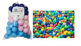 Bolinhas para Piscina Casinha Festa 50 unidades Cor de Menina Divertido para Festas - BB Bolinhas