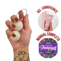 Bolinhas para Pompoarismo Ben Wa com Manual e Gel Lubrificante Bolinhas para Pompoarismo Ben Wa com Manual e Gel Lubrificante