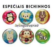 Bolinhas pula-pula Especiais Bichinhos. Série Especial. Bolinhas Premium. Kit com 15 Unidades.