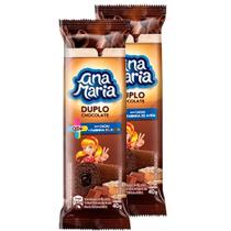 Bolinho Ana Maria Duplo Chocolate 40g Kit com duas unidades