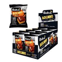 Bolinho Cenoura Com Cobertura Sem Açúcar Sem Leite Belive - Caixa 10 Unidades 45g