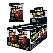Bolinho Chocolate Com Cobertura Sem Açúcar Sem Leite Belive - Caixa 10 Unidades 45g