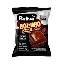 Bolinho De Chocolate Com Cobertura Sem Açúcar Sem Leite - Belive 45g