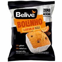 Bolinho de Laranja com Chocolate Zero Açúcar 40g Belive