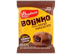 Bolinho Recheado Chocolate Bauducco Duplo - 40g