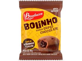 Bolinho Recheado Chocolate Bauducco Duplo - 40g Bolinho Recheado Chocolate Bauducco Duplo - 40g