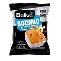 Bolinho sabor baunilha com gotas de chocolate zero 40g belive Bolinho sabor baunilha com gotas de chocolate zero 40g belive