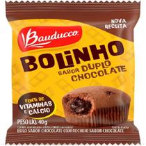 Bolinho Sabor Duplo Chocolate Bauducco 40g