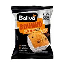Bolinho sabor laranja com gotas de chocolate 40g belive