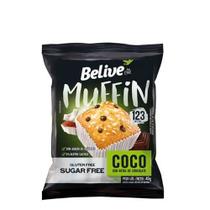 Bolinho Sem Glúten, Sem Açúcar, Belive Be Free Coco + Chocolate 40g