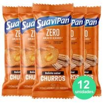 Bolinho Zero Açúcar Churros Suavipan Caixa 12 un