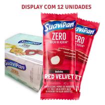 Bolinho Zero Adição De Açúcar Sabor Red Velvet Recheio Cream