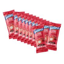 Bolinho Zero Sabor Red Velvet Display com 12 un de 40g - Suavipan