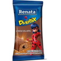 Bolinhos Renata Divertix Chocolate - 40 unidades