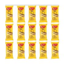 Bolo Bolinho Duo Chocolate Bauducco Kit15 Unidades De27 Grs.