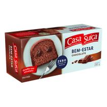 Bolo Chocolate Zero Açúcar Casa Suiça 280g