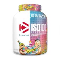 Bolo de aniversário com proteína em pó Dymatize ISO100 Whey Isolate 2,27 kg