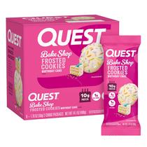 Bolo de aniversário de biscoitos foscos Snack Quest Nutrition 8x2