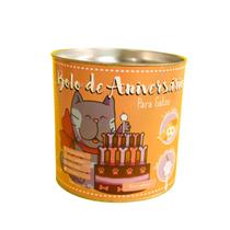 Bolo de Aniversário para Gatos sabor Salmão com Camomila Padaria Pet 70g