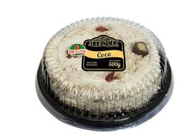 Bolo de Coco Formigueiro Sem Glúten - Marquez Alimentos - 3654 Bolo de Coco Formigueiro Sem Glúten - Marquez Alimentos - 3654