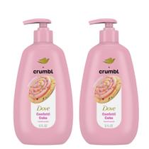 Bolo de confete líquido para lavagem de mãos Dove X Crumble, 355 ml, pacote com 2 unidades Bolo de confete líquido para lavagem de mãos Dove X Crumble, 355 ml, pacote com 2 unidades