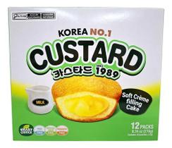 Bolo de Creme Custard 276g com 12un - Lotte Bolo de Creme Custard 276g com 12un - Lotte
